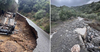 Δήμος Μονεμβασίας: Σοβαρά προβλήματα προκάλεσε η κακοκαιρία στη Δημοτική Ενότητα Βοιών