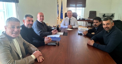 Συνάντηση του Περιφερειάρχη Δημήτρη Πτωχού με την ΠΟΕΕ με επίκεντρο νέο πρόγραμμα ενίσχυσης