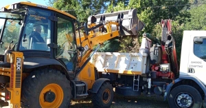 Ολοκλήρωση εργασιών καθαριότητας στην πλατεία Καστρίου στο Καστόρι