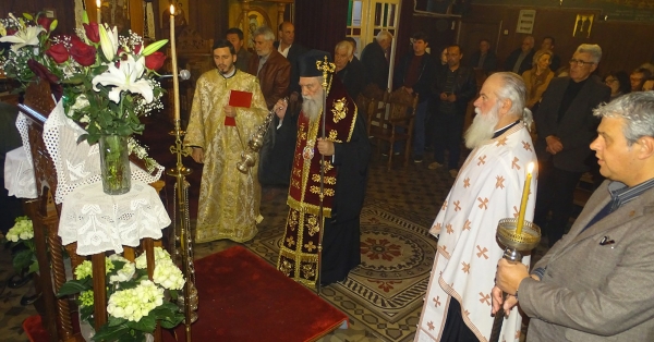 Ο Ακάθιστος Ύμνος στην Ι.Μ Παναγίας Φανερωμένης Αναβρυτής