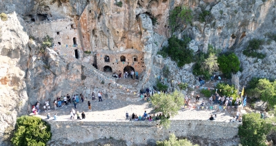 Με λαμπρότητα οι εκδηλώσεις μνήμης του Ολοκαυτώματος στο Παλαιομονάστηρο Βρονταμά