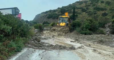 Συνεχείς παρεμβάσεις της Π.Ε. Αρκαδίας στο οδικό δίκτυο λόγω κακοκαιρίας