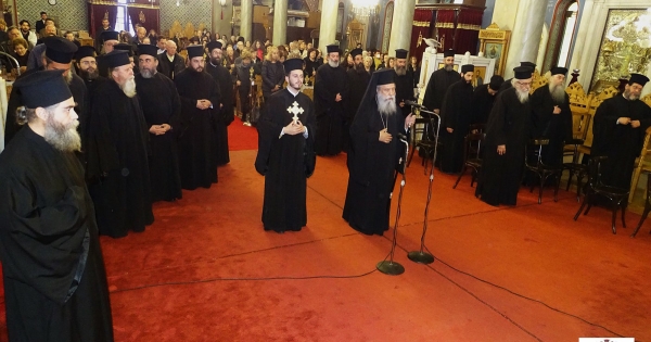 Ο τελευταίος Κατανυκτικός Εσπερινός στον Ι.Ν. Οσίου Νίκωνος Σπάρτης