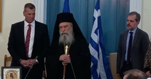 Κοπή Πρωτοχρονιάτικης πίτας στο Δημοτικό Συμβούλιο Σπάρτης