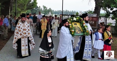 Ο εορτασμός του Πατροκοσμά στο Β΄ Κοιμητήριο Σπάρτης