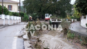 Λακωνία: Τεράστιες καταστροφές προκάλεσε η κακοκαιρία «Byron» (video)