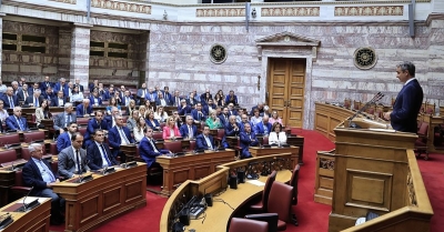 Κ. Μητσοτάκης στους βουλευτές της ΝΔ: Όλοι πρέπει να αναδεικνύουμε την πρόοδο που γίνεται σε όλους τους τομείς διακυβέρνησης