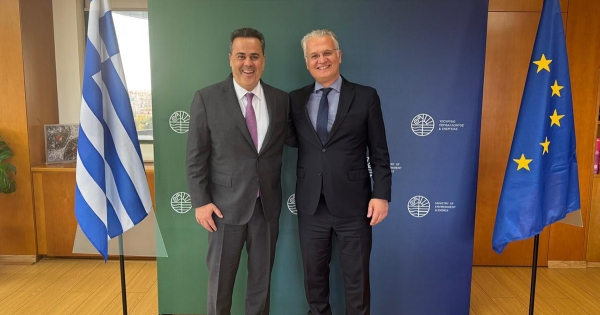 Περιβαλλοντικά και ενεργειακά ζητήματα στη συνάντηση του Δ. Πτωχού με τον Υπουργό Σταύρο Παπασταύρου