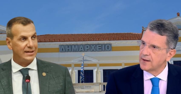 Συνάντηση Μ. Βακαλόπουλου με τον Γ. Αυτιά στη Σπάρτη