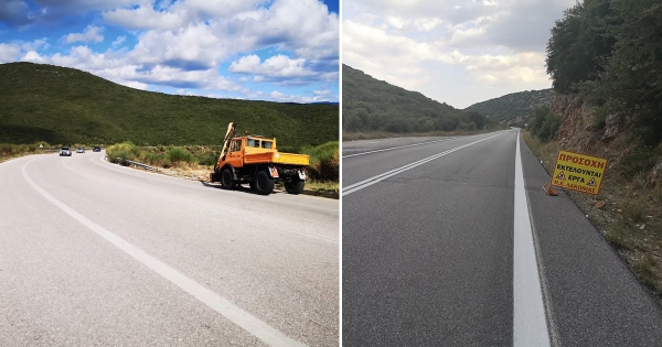 Δημοπράτηση δύο σημαντικών έργων συντήρησης και ασφάλειας του οδικού δικτύου της Λακωνίας