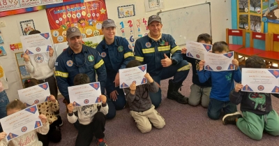 Μάθημα ενημέρωσης και πρόληψης από την Πολιτική Προστασία του Δήμου Σπάρτης στο 7ο Νηπιαγωγείο