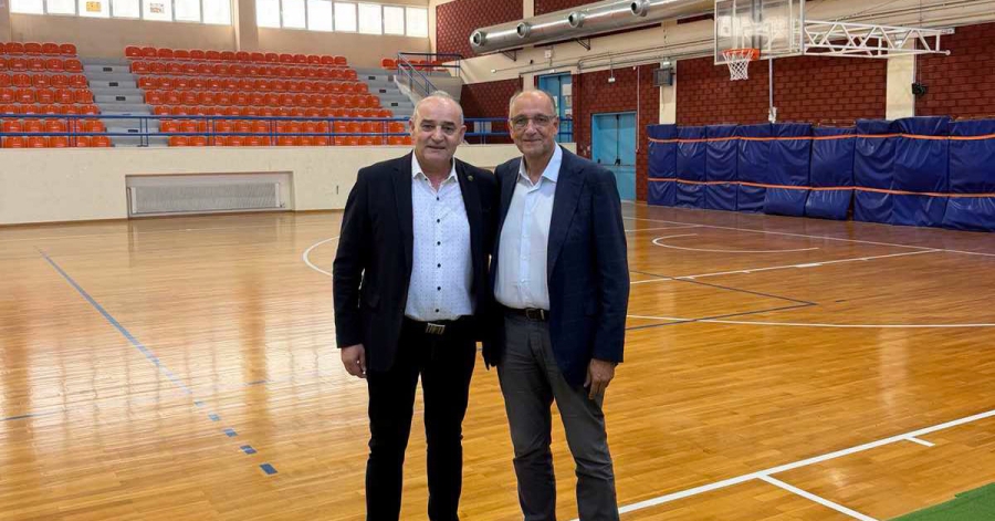 Εθιμοτυπική συνάντηση του Δημάρχου Ευρώτα με τον Πρόεδρο της ΕΟΚ