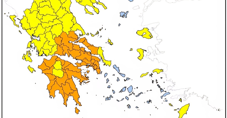 Δήμος Σπάρτης | Παραμένει ο πολύ υψηλός κίνδυνος πυρκαγιάς για την Δευτέρα 28 Ιουλίου