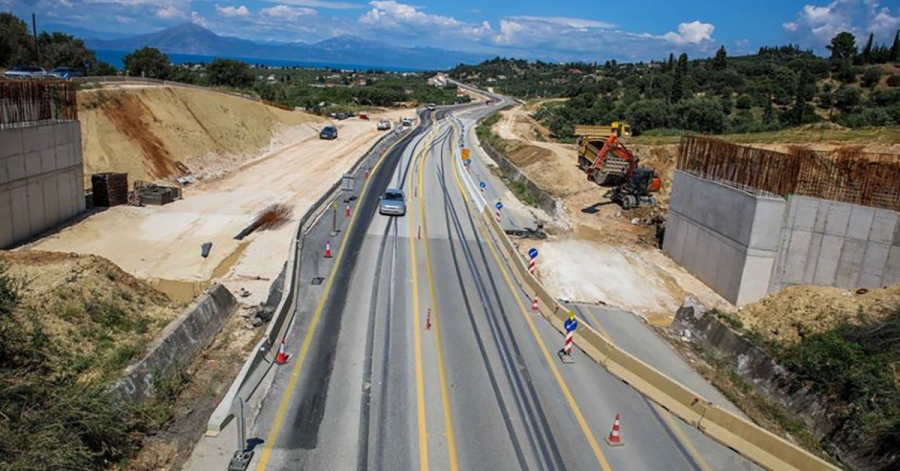 Πότε παραδίδεται ο νέος αυτοκινητόδρομος Πάτρα-Πύργος