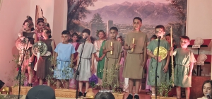 Εξαιρετική η μουσικοθεατρική παράσταση του Δημ. Σχολείου Αμυκλών