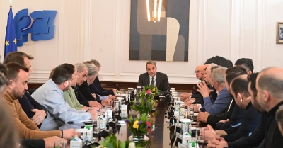 Κ. Μητσοτάκης στη συνάντηση με αγρότες: Τις εξελίξεις τις διαμορφώνουν οι παρόντες και όχι οι απόντες