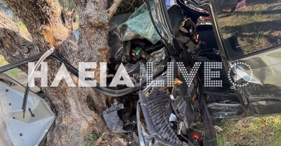 Τροχαίο δυστύχημα στον Πύργο: Νεκρός 23χρονος οδηγός - Είχε παντρευτεί το περασμένο Σάββατο