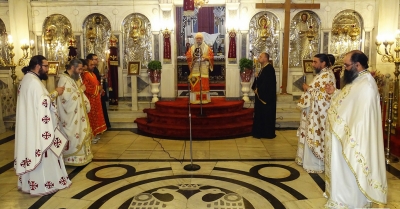 Σπάρτη: Ιερά Αγρυπνία για την Απόδοση του Πάσχα στον Ι.Ν. Οσίου Νίκωνος