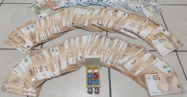 Σπάρτη: Συνελήφθησαν 10 άτομα για διενέργεια παράνομου τυχερού παιχνιδιού