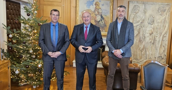 Συνάντηση Μιχάλη Βακαλόπουλου με τον Υπουργό Αγροτικής Ανάπτυξης και Τροφίμων Κ. Τσιάρα