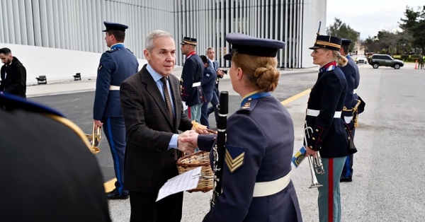 Τα Κάλαντα της Πρωτοχρονιάς έψαλε στον Θ. Δαβάκη η Διακλαδική Μπάντα των Ενόπλων Δυνάμεων