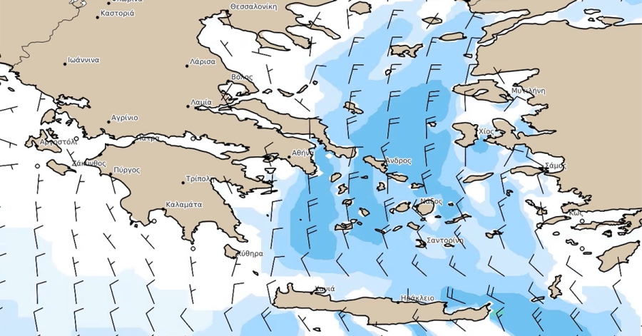 «Καμπανάκι» Κολυδά για ενισχυμένα μελτέμια: Ριπές έως και 25 km/h ισχυρότερες - Το κρίσιμο 24ωρο