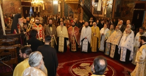 Ο πανηγυρικός Αρχιερατικός Εσπερινός στον Μητροπολιτικό Ναό Ευαγγελιστρίας