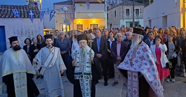 Πανηγυρικός Αρχιερατικός Εσπερινός στον Άγιο Ιωάννη Μονεμβασίας