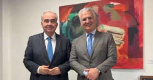 Συνάντηση του Περιφερειάρχη Δ. Πτωχού με τον Αναπληρωτή Υπουργό Εθνικής Οικονομίας και Οικονομικών Ν. Παπαθανάση