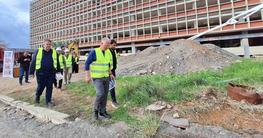 Αυτοψία του Δ. Πτωχού στο υπό κατασκευή Διοικητήριο της ΠΕ Μεσσηνίας (video)