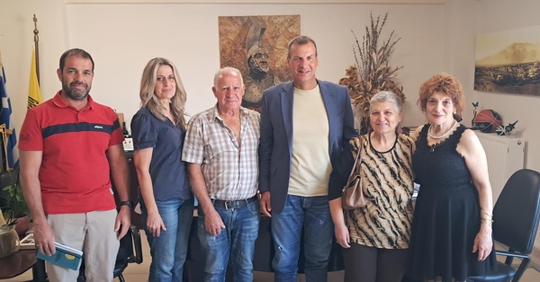 Συνάντηση του Δημάρχου Σπάρτης με το Δ.Σ. του Συλλόγου Πολυτέκνων Επαρχιών Λακεδαίμονος &amp; Επιδαύρου Λιμηράς