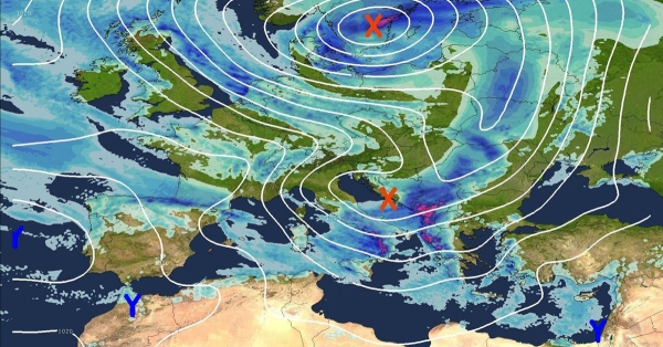 Πρόγνωση Μαρουσάκη: Έρχεται καιρός τύπου «Π» - Πού θα δούμε βροχές τις επόμενες ημέρες