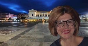 Γ. Ζαχαράκη. Ξεκίνησε ο νέος φωτισμός της πλατείας Σπάρτης