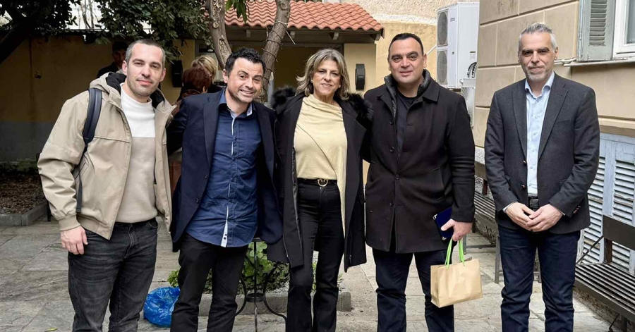 Στο 46ο Προσυνέδριο Πολιτιστικής Ένωσης Εργαζομένων ΟΤΕ στη Σπάρτη παρευρέθηκε ο Θ. Βερούτης