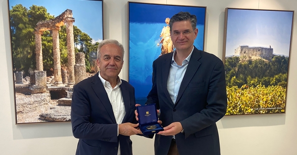 Σε θερμό κλίμα η συνάντηση του Διονύση Καλαματιανού με τον Πρόεδρο και το Δ.Σ. του Επιμελητηρίου Ηλείας