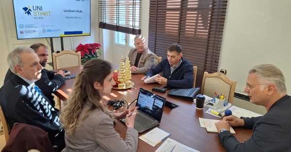 Στοχευμένος σχεδιασμός της Περιφέρειας για την επόμενη φάση ενίσχυσης της σύνδεσης έρευνας και αγοράς στην Πελοπόννησο μέσω των UniStart Hubs