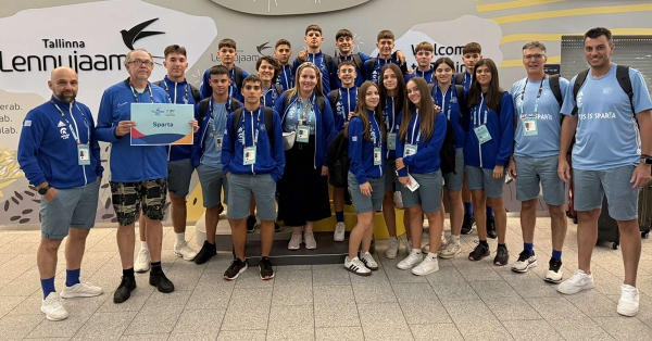 Η ομάδα του Δήμου Σπάρτης στους 57ους Διεθνείς Παιδικούς Αγώνες στο Ταλίν της Εσθονίας