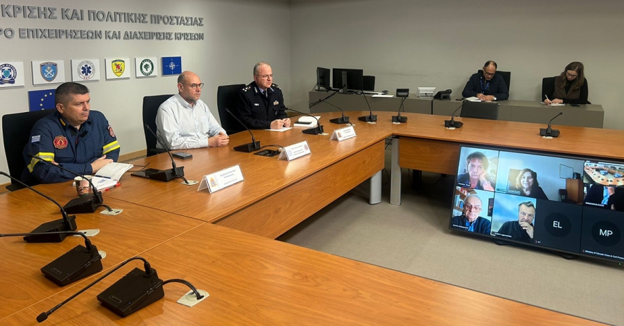 Πολιτική Προστασία: Έκτακτη σύσκεψη της Επιτροπής Εκτίμησης Κινδύνου λόγω καιρικών συνθηκών
