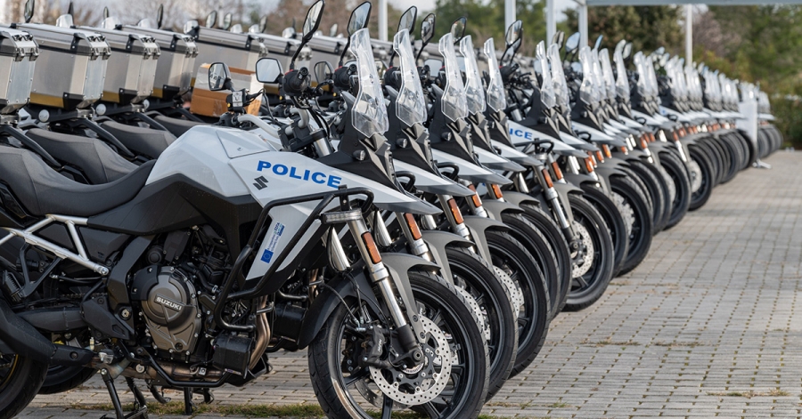 Με 431 μοτοσικλέτες, μέσω του προγράμματος «ΑΙΓΙΣ», ενισχύεται η ΕΛ.ΑΣ.