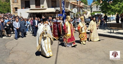 Λαμπρός Εορτασμός του Αγίου Νείλου στον Άγιο Πέτρο Κυνουρίας