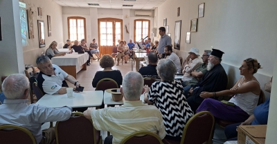 Οι τηλεφωνικές απάτες στο επίκεντρο ενημέρωσης της ΕΛ.ΑΣ. στο ΚΑΠΗ Ξηροκαμπίου