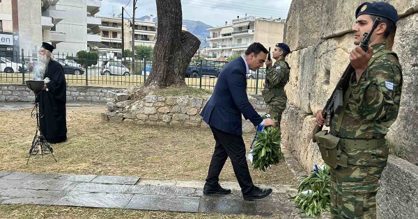 Η ΠΕ Λακωνίας τίμησε τους Εθνικούς Αγώνες και την Εθνική Αντίσταση κατά του ναζισμού και του φασισμού