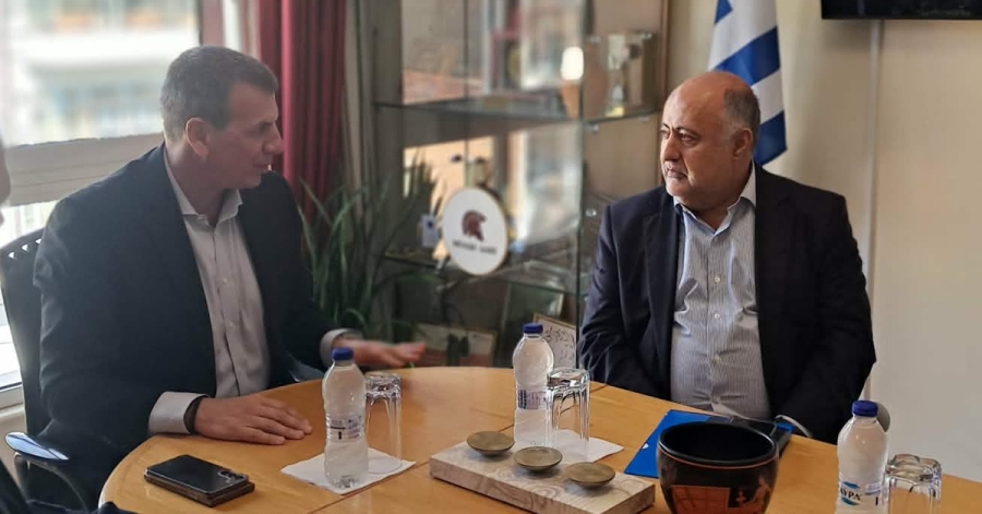 Συνάντηση του Δημάρχου Σπάρτης Μιχάλη Βακαλόπουλου με τον Ευρωβουλευτή Δημήτρη Τσιόδρα (video)