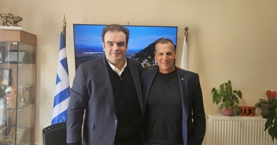 Συνάντηση του Μιχάλη Βακαλόπουλου με τον Υπουργό Εθνικής Οικονομίας &amp; Οικονομικών Κυριάκο Πιερρακάκη