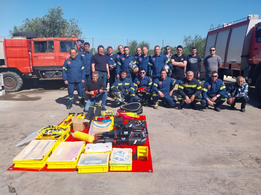 Πυροσβεστική Υπηρεσία Αρεόπολης | Συνεχής η εκπαίδευση των ανδρών