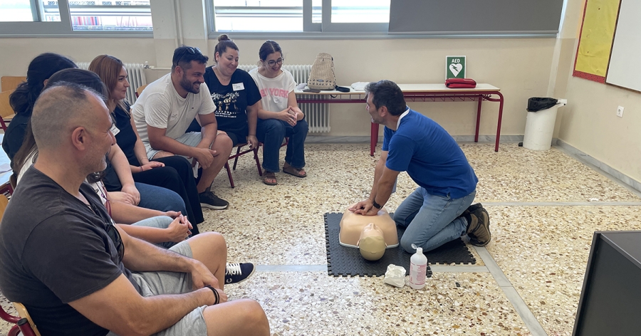 Με επιτυχία πραγματοποιήθηκαν τα εκπαιδευτικά προγράμματα BLS και Stop the Bleed στο Νοσοκομείο Σπάρτης