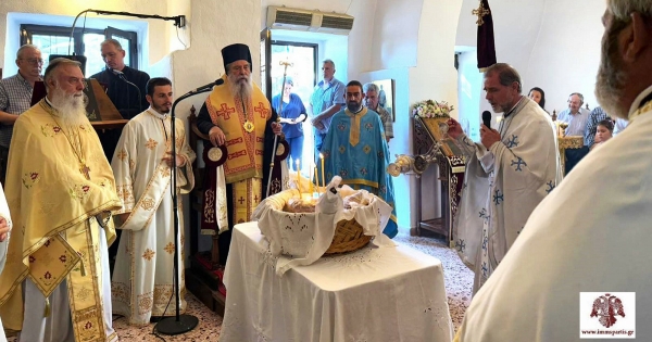 Λαμπρή πανήγυρη στον Ι.Ν. Αγίας Κυριακής Μονεμβασίας