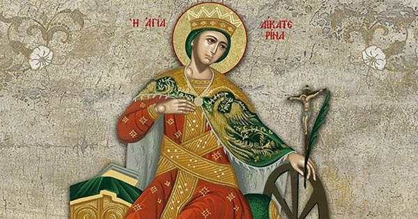 Αγία Αικατερίνη: Το όραμα με την Παναγία, το δαχτυλίδι και τα βασανιστήρια