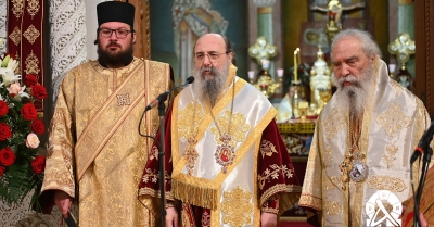 Παρουσία του κ. Ευσταθίου στα λαμπρά Ονομαστήρια του Σεβ. Μητροπολίτη Πατρών κ. Χρυσοστόμου