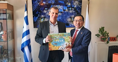 Επίσκεψη του Πρέσβη της Κίνας στον Δήμαρχο Σπάρτης
